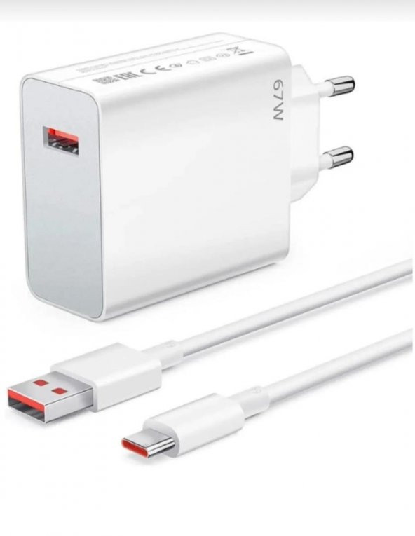 Xiaomi Mi Uyumlu 67W Turbo Hızlı Şarj Aleti - 2