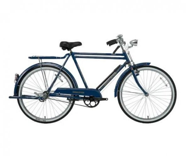 Bisan Roadstar Classic 26" Jant 54 CM Çamurluklu Bagajlı Kadro Şehir Hizmet Bisikleti Mavi ürün görseli