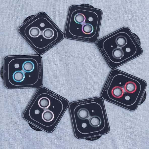 BİNANO METAL RİNG IPHONE 15 PRO/15 PRO MAX GRİ KAMERA KORUYUCU - 2