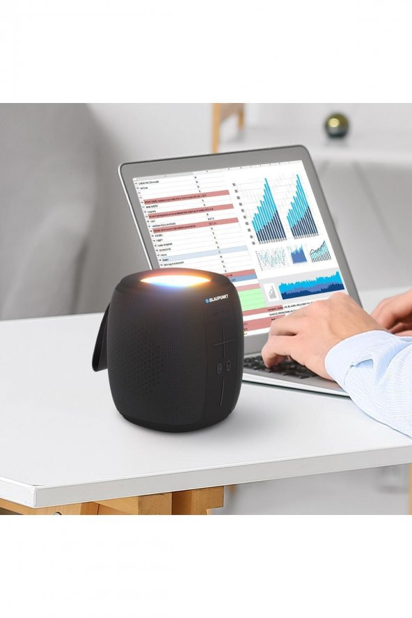 Blaupunkt Ls160 Taşınabilir Bluetooth Speaker Hoparlör Siyah - 3