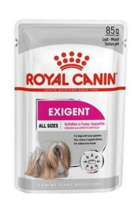 Royal Canin Exigent Loaf Yetişkin Köpek Maması 85 gr x 12 - Resim 2