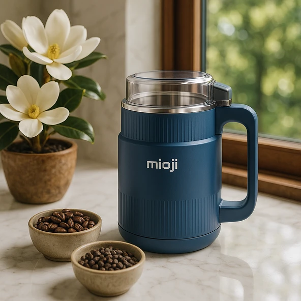Mioji Mio CG34 500W Paslanmaz Çelik Bıçak Kompakt Baharat ve Kahve Öğütücü Mavi - 4