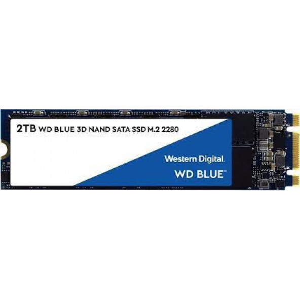 WDS200T2B0B 2TB Blue Sata3 560/530 Flash SSD GARANTİSİZ