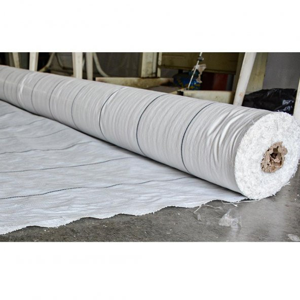 1,5x90 m BEYAZ SULZER KUMAŞ SERA TABAN ÖRTÜSÜ JÜT BLUEBERRY PEYZAJ UYGULAMA ÖRTÜSÜ MULCH NAYLONU ÇİLEK MALÇ - 2