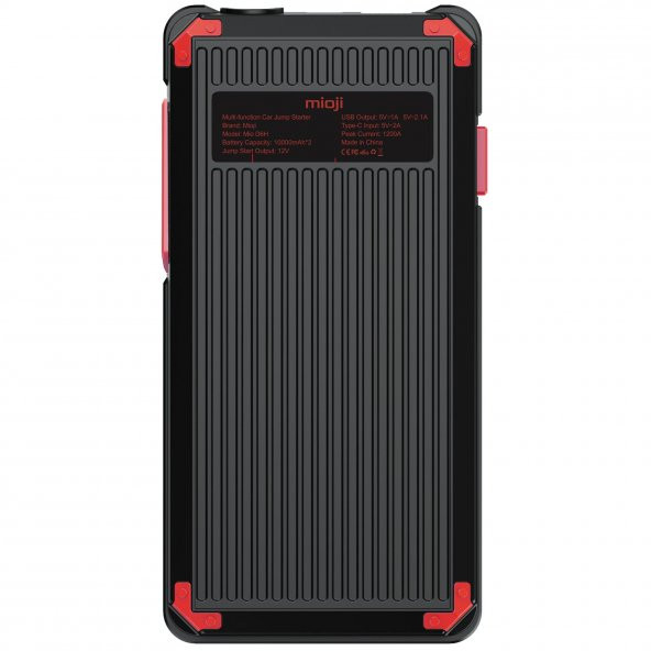 Mioji Mio D6H 20000mAh 3.7V 1200A Jump Starter LED Işıklı Hızlı Şarj Destekli Akü Takviye Cihazı - 5