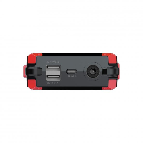 Mioji Mio D6H 20000mAh 3.7V 1200A Jump Starter LED Işıklı Hızlı Şarj Destekli Akü Takviye Cihazı - 8