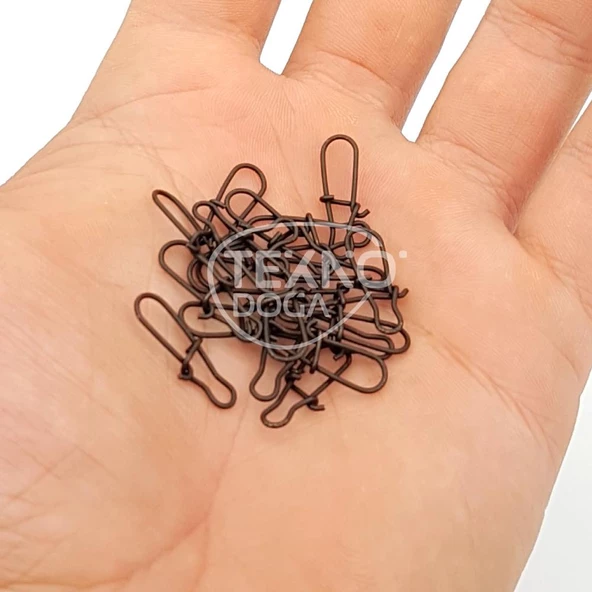 DAM D-Lock Snaps Klips 20ad Suni Yem Rapala Klipsi - 2