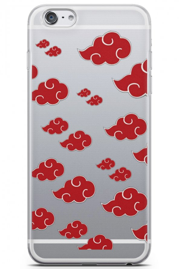 Apple iPhone 6S Uyumlu Kılıf Naruto 47 Hybrid Şeffaf