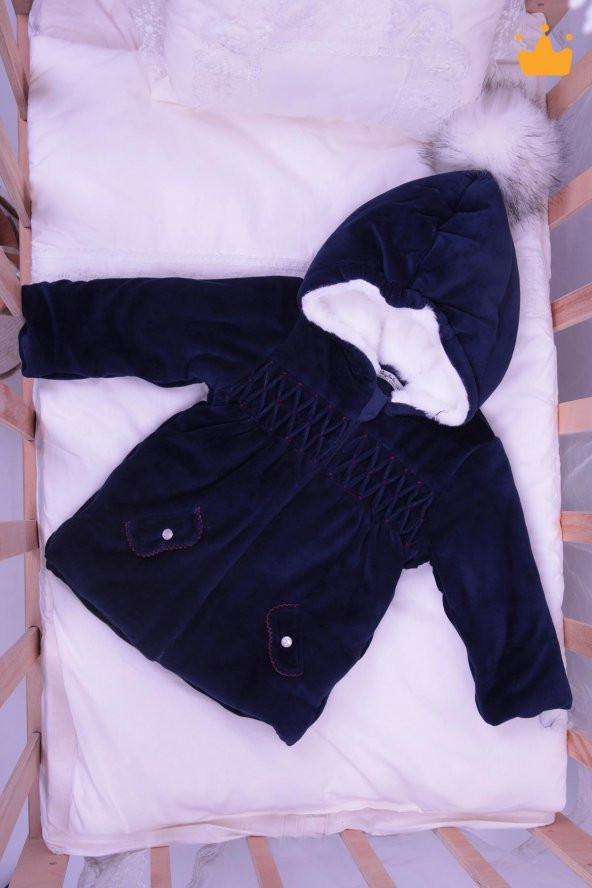 Babyhola 2.5 Tog Bebek Çocuk Kadife Kaban 12569 - 10