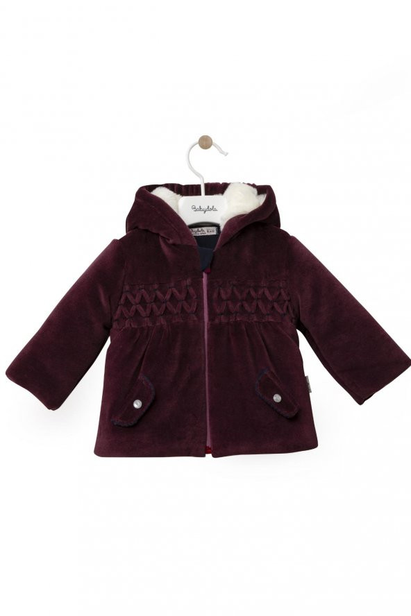 Babyhola 2.5 Tog Bebek Çocuk Kadife Kaban 12569 - 12