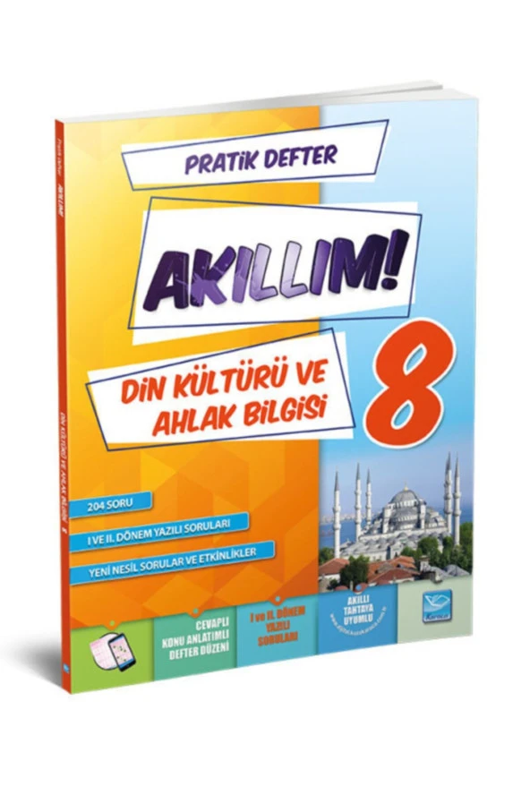 Akıllım Pratik Defter Din Kültürü Ve Ahlak Bilgisi 8. Sınıf