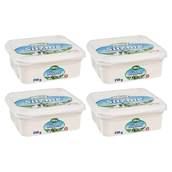 Sütaş Süzme Peynir 250 gr 4 lü ürün görseli