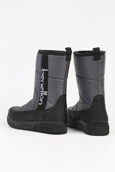 Benetton BN-50028 Kadın Kar Botu Füme 36-40 - 3