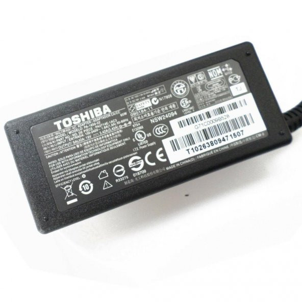 Orjinal Toshiba AC100-10E Adaptör Şarj Cihazı 19v 3.42A 65W - 4
