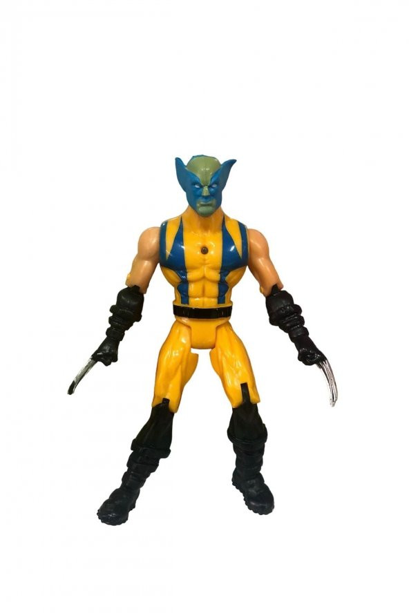 Wolverine Karakter Eklemli, Işıklı Figür Oyuncak 16 Cm X-men
