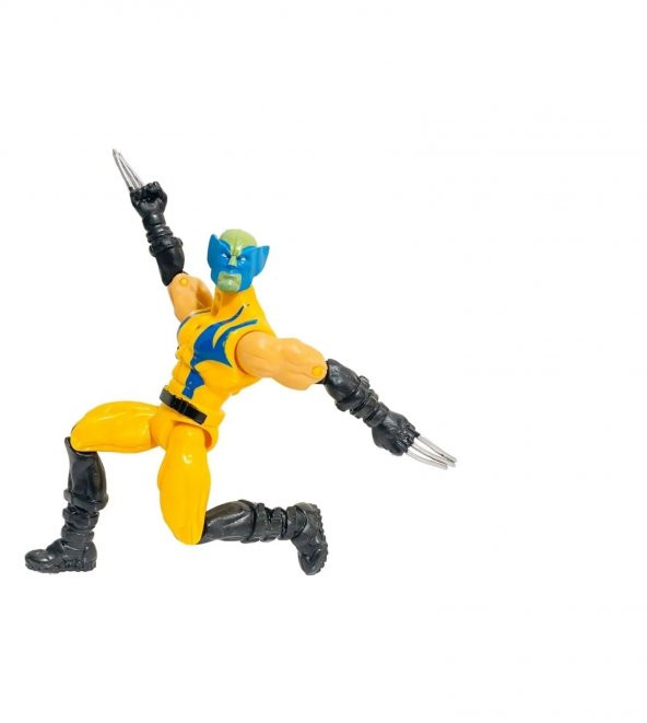 Wolverine Karakter Eklemli, Işıklı Figür Oyuncak 16 Cm X-men - 4
