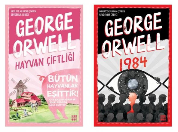Dokuz George Orwell Seti 2 Kitap (Hayvan Çiftliği + 1984)