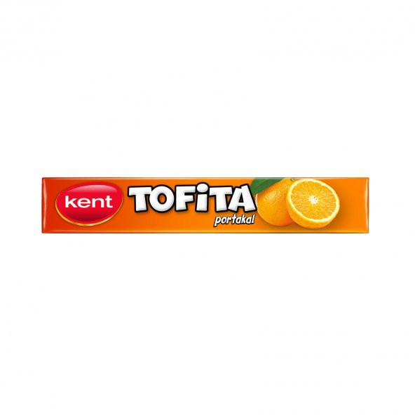 Kent Tofita Portakal Aromalı Şeker 47gr x 20 Adet