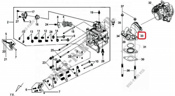 SYM GTS 250 - JOYMAX 250İ MANİFOLD - 2