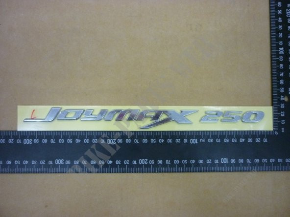 SYM JOYMAX 250 SOL YAZI AMBLEM