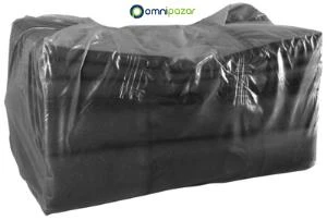 Omnisoft Dökme Çöp Torbası 80x110 cm 25 kg Siyah - 2