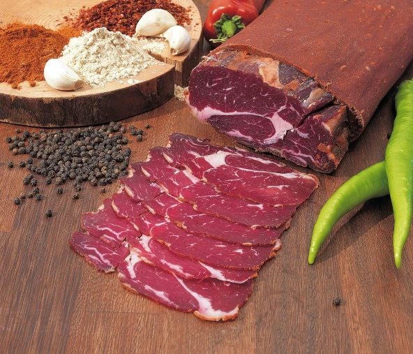 Karaca Yöresel Evlik Sucuk 250 Gr Antrikot Çemensiz Pastırma 250 Gr Blok Dana Kavurma 250 Gr - 2