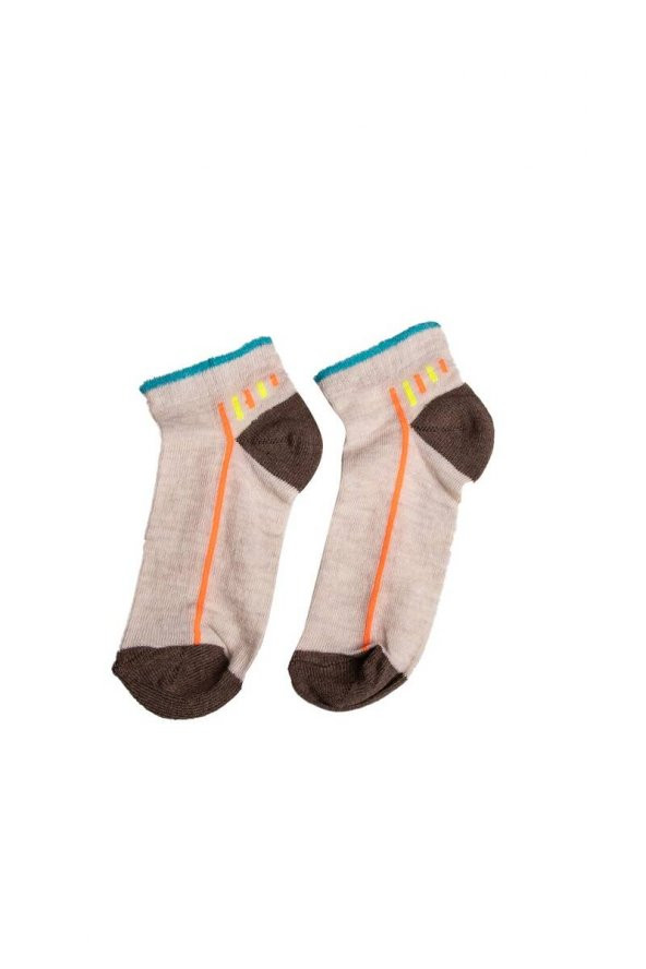 Erkek Çocuk Patik Çorap | Bej  Bej 5-6 Yaş