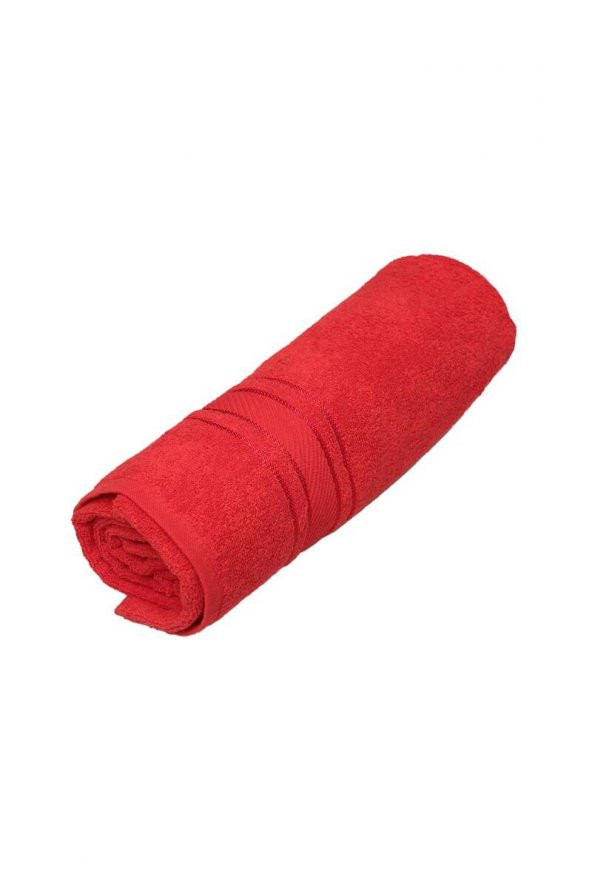 Fiesta Soft Bukle Banyo Havlusu 2671 90x150 | Kırmızı  Kırmızı