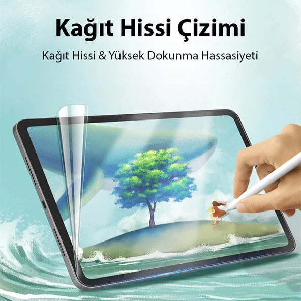 İPad Mini 6 Paper Like Film Darbe Emici Pet Ekran Koruyucu