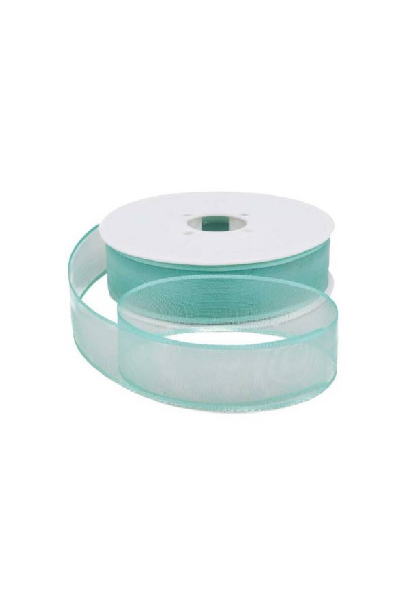 Şifon Kurdele 2,5 cm 20 mt | Çağla Yeşili  Çağla Yeşili