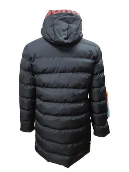 Hugo Boss H213983 Erkek Kapüşonlu Spor Şişme Kaban - Resim 9