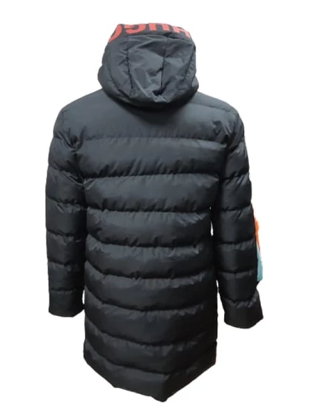 Hugo Boss H213983 Erkek Kapüşonlu Spor Şişme Kaban - 9
