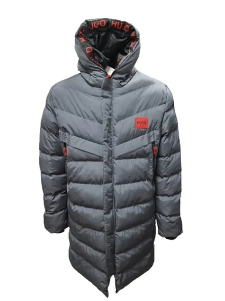 Hugo Boss H213983 Erkek Kapüşonlu Spor Şişme Kaban ürün görseli