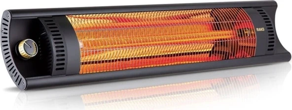 Raks Mika W2500 Duvar Tipi Quartz Isıtıcı