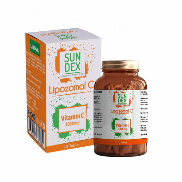 SUNDEX Lipozomal C 1000 mg 30 Tablet