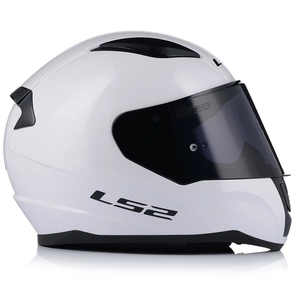 Ls2 Rapıd 2 Beyaz Fullface Motosiklet Kaskı Siyah Camlı - 3