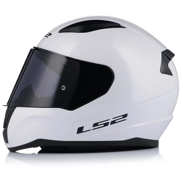 Ls2 Rapıd 2 Beyaz Fullface Motosiklet Kaskı Siyah Camlı - 2