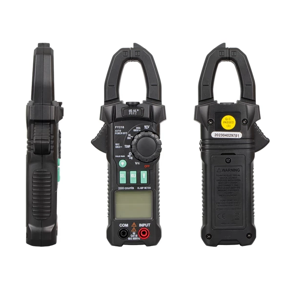 Powermaster Fy216 Digital Multimetre Ölçü Aleti Dijital Ac Dc Ölçüm Cihazı