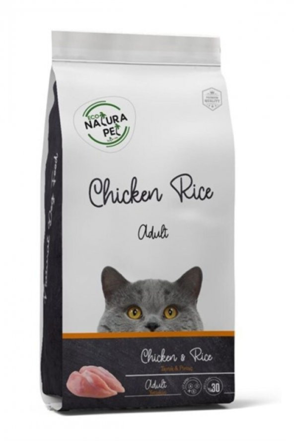 Eco Pet Tavuklu Yetişkin Kedi Maması 15 Kg.