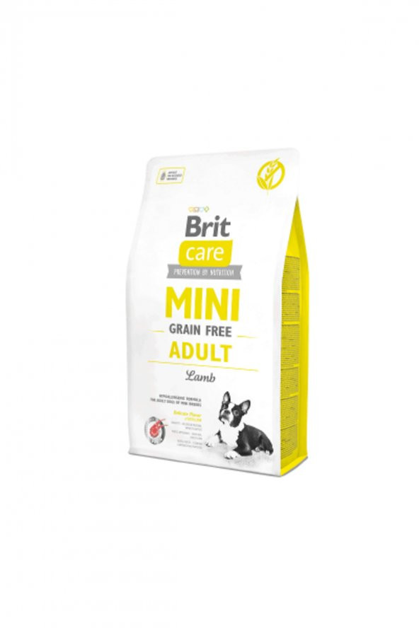 Care Tahılsız Kuzu Etli Mini Irk Yetişkin Köpek Maması 2 Kg