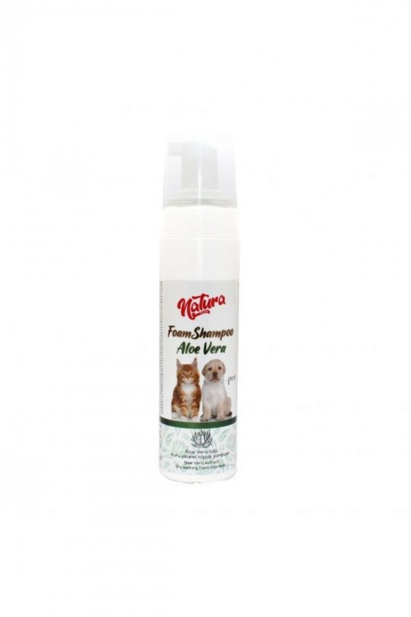 Kedi Köpek Köpük Şampuan Aloe Vera 200 ml