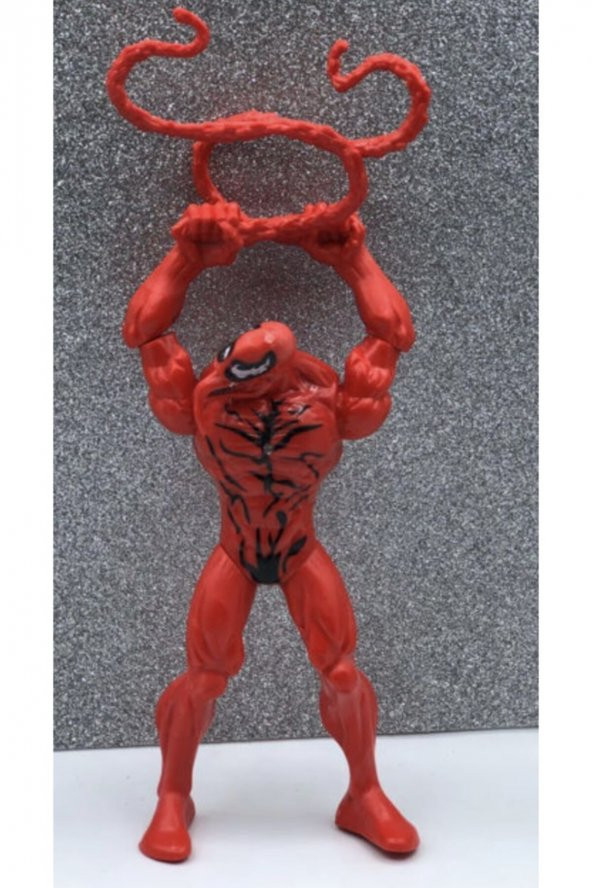 Venom Oyuncak 17 Cm Işıklı The Amazing Spider-man Figür Karakter Kırmızı - 3
