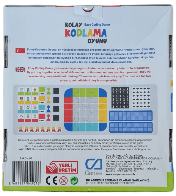 CA Games Kolay Kodlama Oyunu - 2