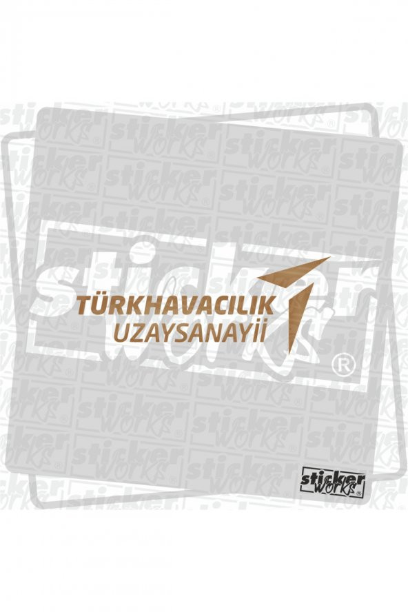 Sticker Works  Türk Havacılık Uzay Sanayi Sticker