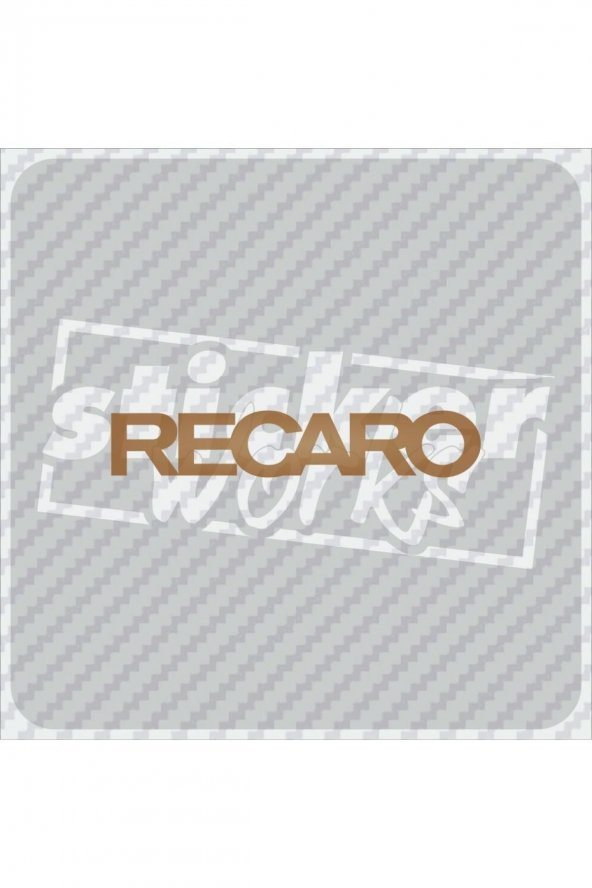 Sticker Works  Recaro Sticker