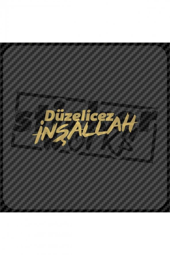 Sticker Works  Düzelicez Inşallah Sticker