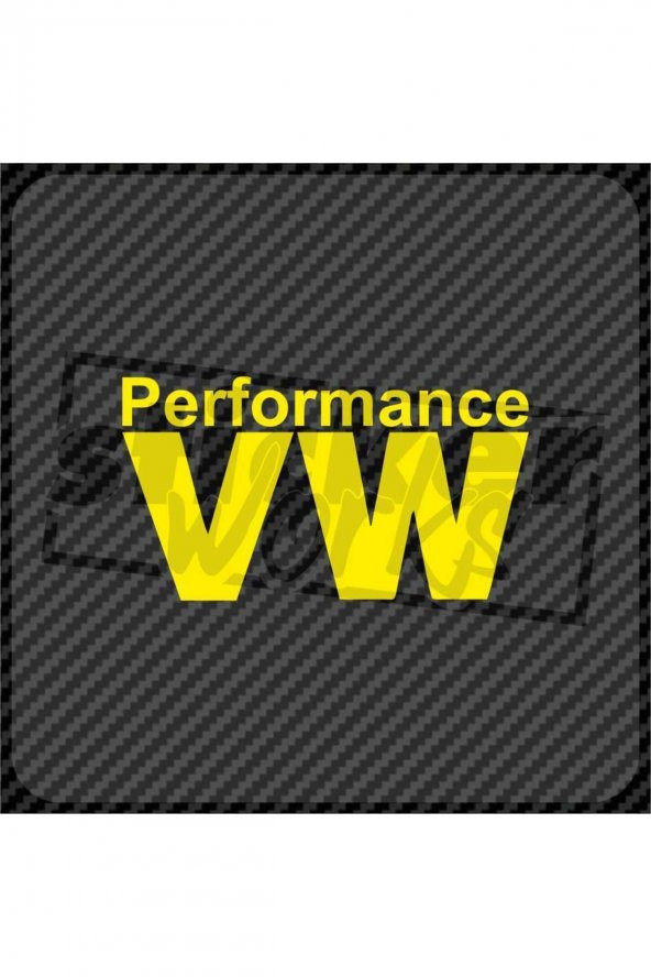 Sticker Works  Performance Vw Sticker
