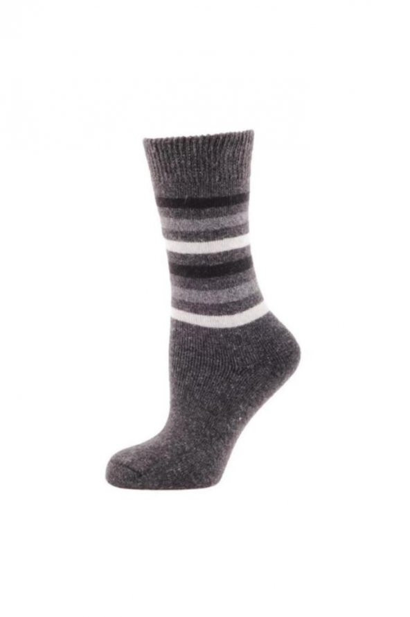 Panthzer Casual Wool Socks Erkek Çorap Gri