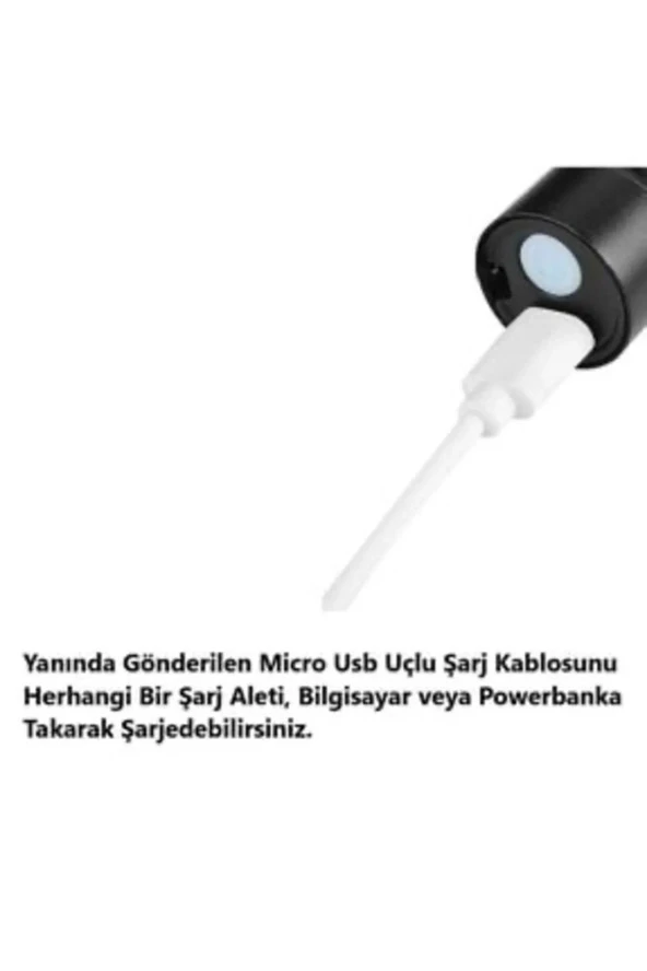 5W Şarj Edilebilir El Feneri 3 Fonksiyonlu HS 5210 - 9