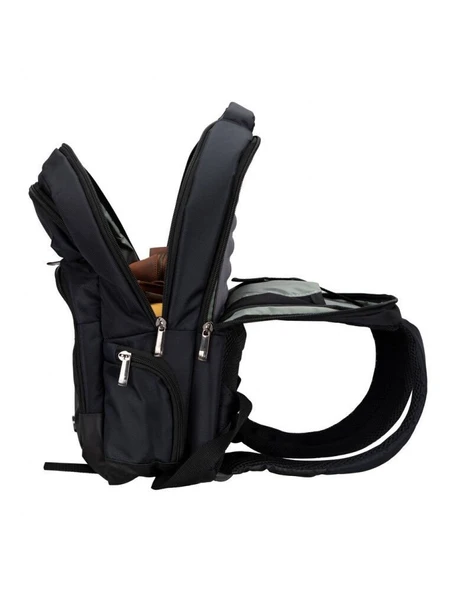 PLM MONZA NOTEBOOK SIRT ÇANTASI SİYAH 15.6'' - 4